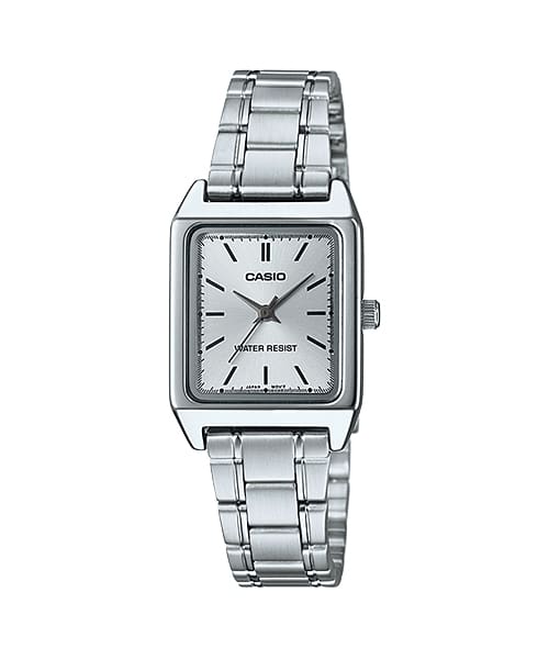 Casio Analog Silver Stainless Steel Watch LTPV007D-7E