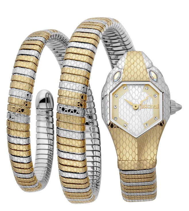 JUST CAVALLI JC1L168M0075 Glam Snake Watch for Women