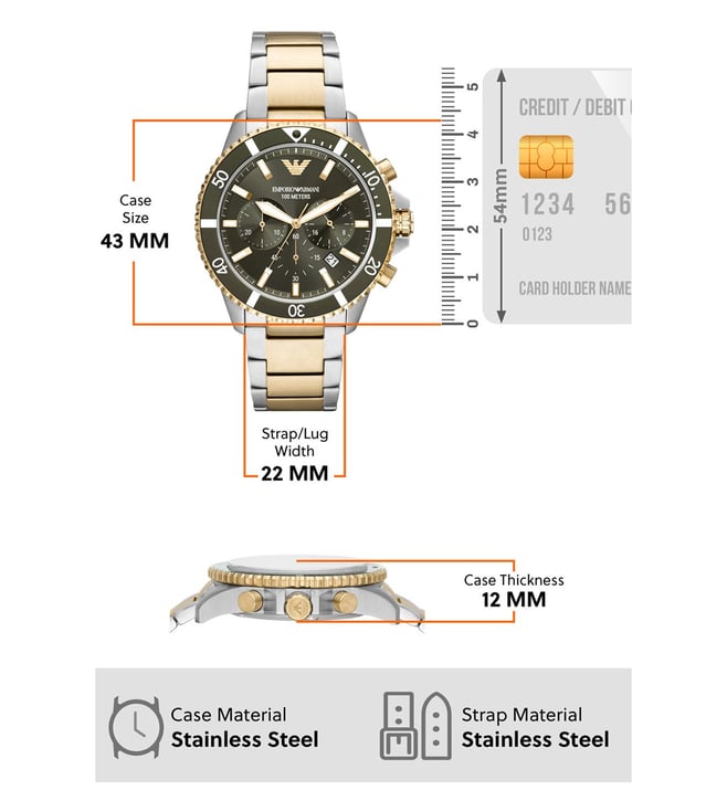 AR11361 Chronograph Analog Watch for Men