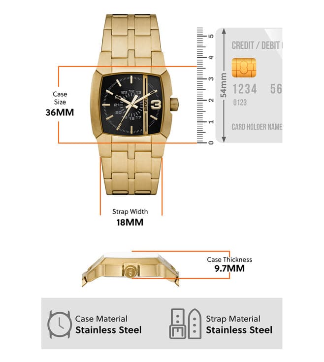 DIESEL DZ2151I Cliffhanger Analog Watch for Men