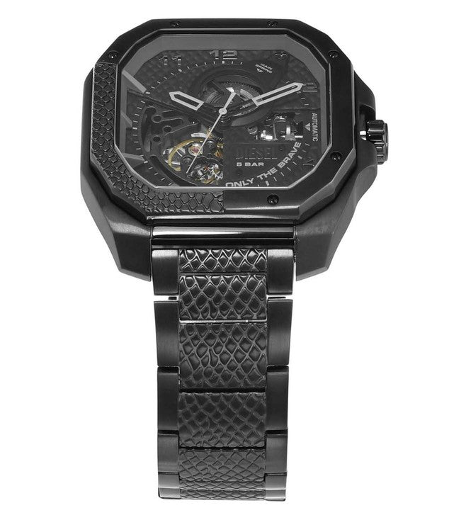 DIESEL DZ7472 Flayed Automatic Watch for Men