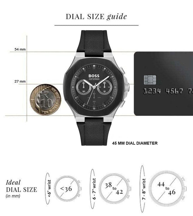 BOSS 1514085 Taper Chronograph Watch for Men