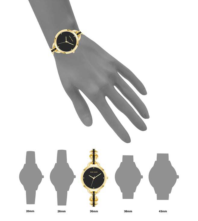ANNE KLEIN AK4092BKGB Analog Watch for Women