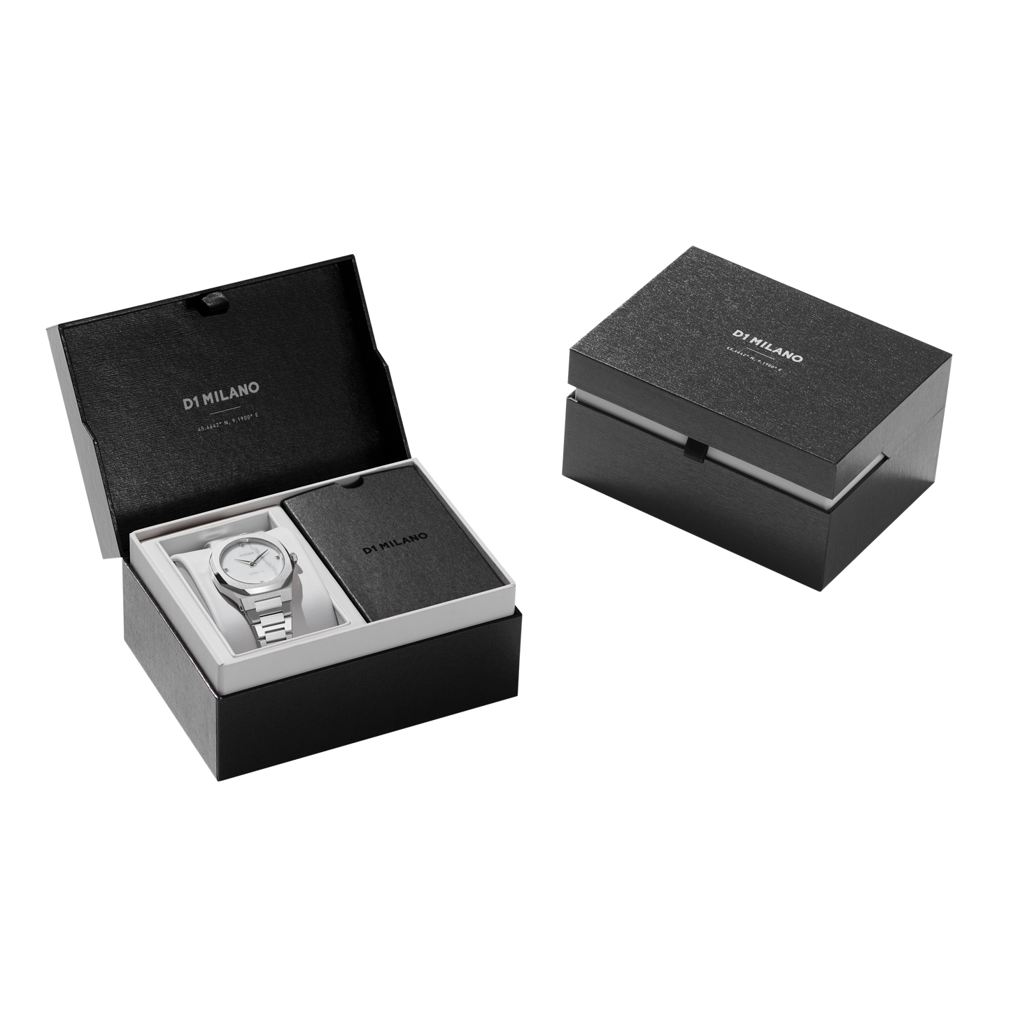 Ultra Thin Bracelet 34 mm - Marble Silver