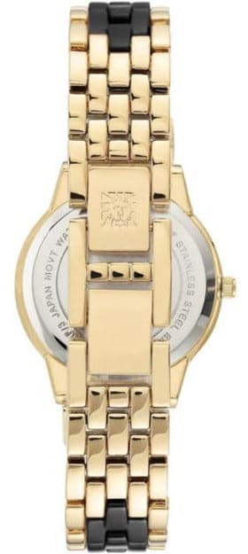 Anne klein Women Ceramic Round Blue Watch NCAK3672BKGB