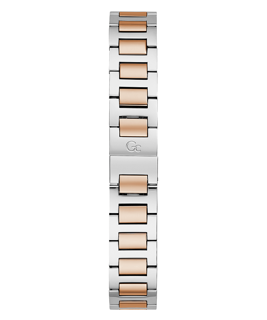 Gc Womens 30 Mm Coussin Shape Mini White Dial Stainless Steel Analog Watch - Z12003L1Mf