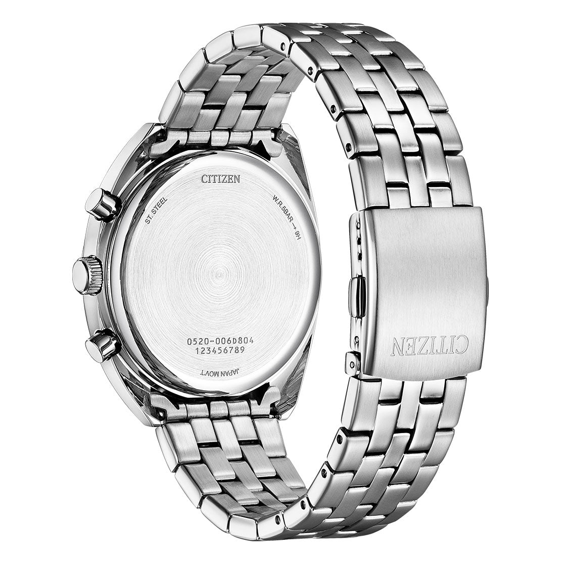 CITIZEN QUARTZ GENTS WATCH BLACK DIAL - AN8210-56E