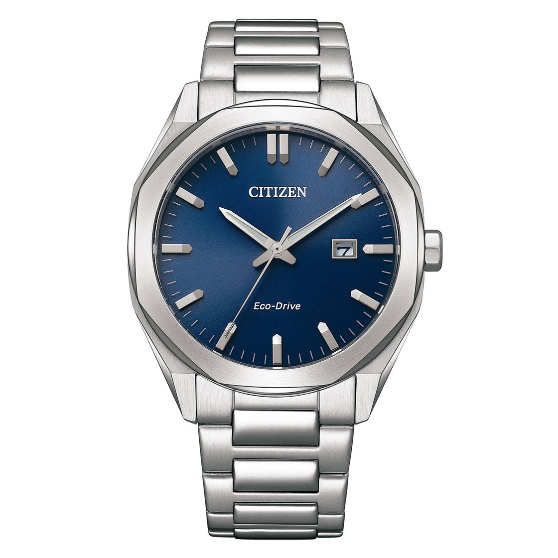 CITIZEN ECO-DRIVE GENTS WATCH DARK BLUE DIAL - BM7600-81L