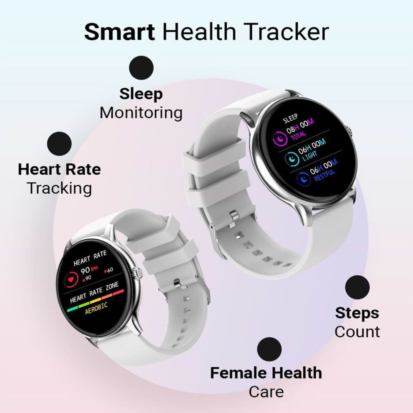 Fire-Boltt Hurricane Smartwatch BSW034 SILVER GREY