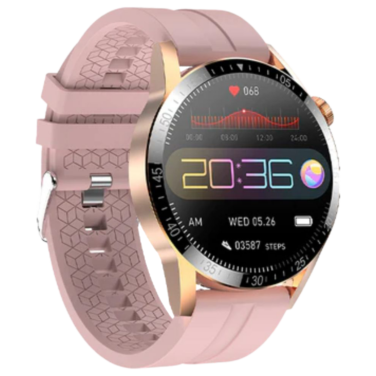 Fire-Boltt Talk Pro Smartwatch with Bluetooth Calling BSW038 GOLD