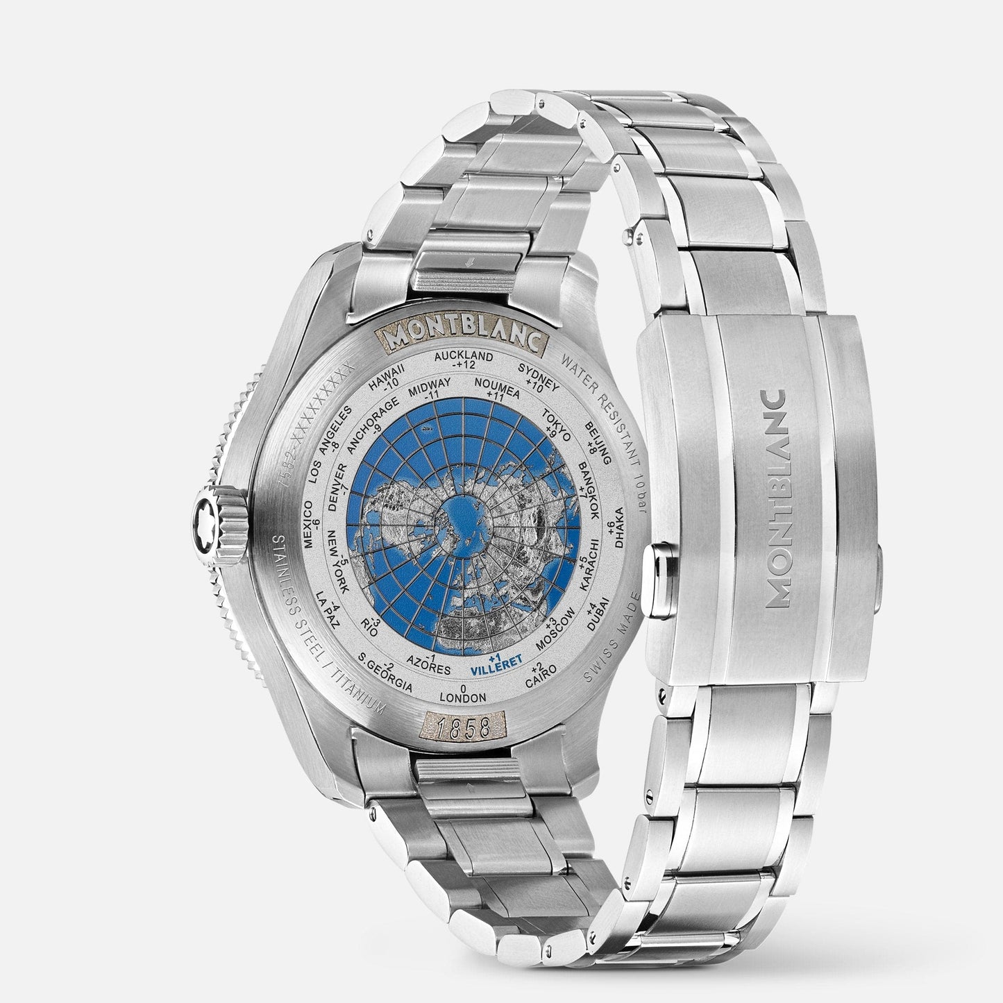 Montblanc 1858 GMT MB129616