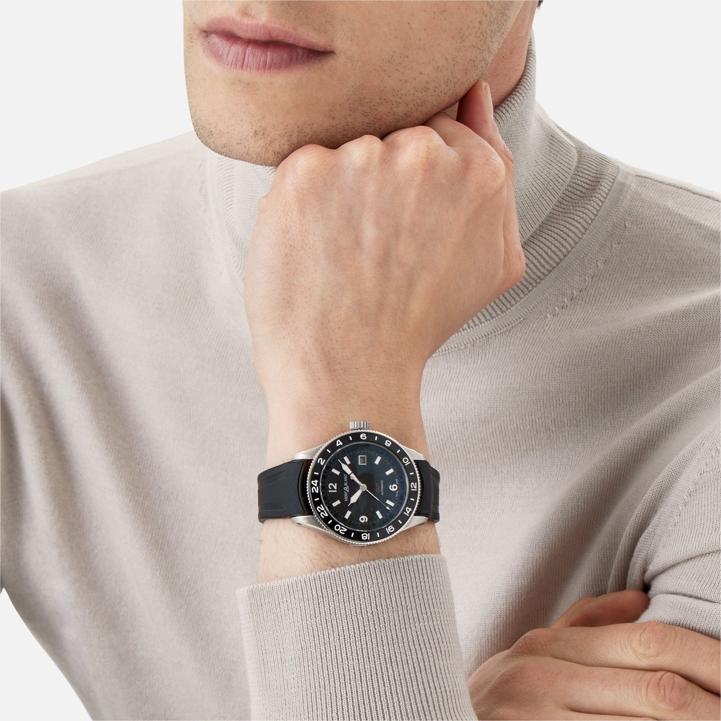 Montblanc 1858 GMT MB129766