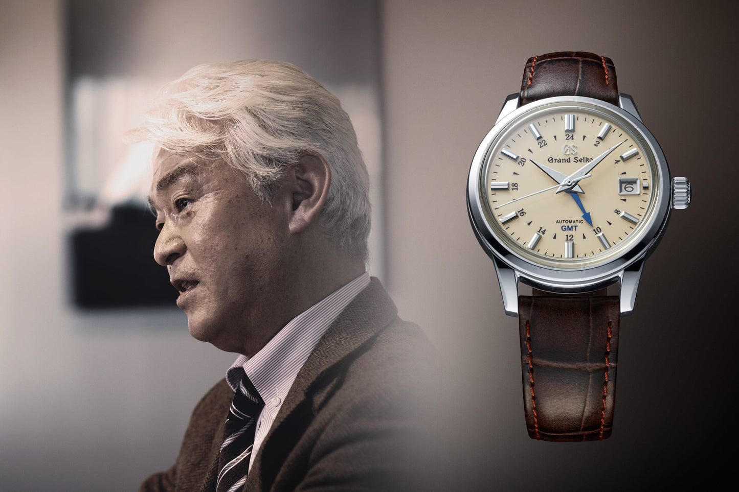 GRAND SEIKO CLASSIC AND ELEGANT MECHANICAL GMT SBGM221G