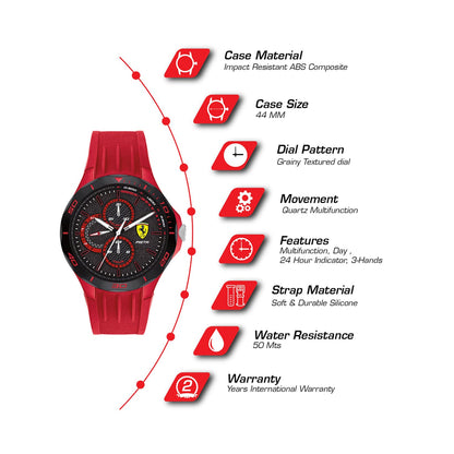 Pista Multifunction Men's Watch -  0830723