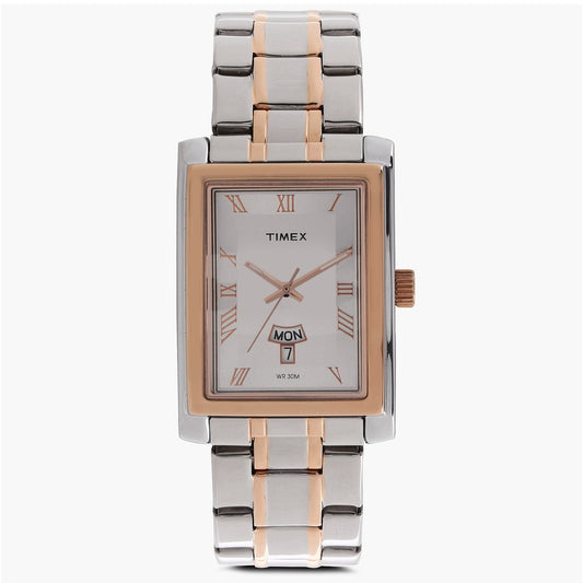TIMEX Analog with Day & Date Square Dial Watch- TW000G720
