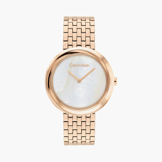 CALVIN KLEIN Twisted Bezel Women Analog Watch - 25200322