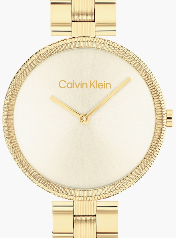 CALVIN KLEIN Gleam Women Analog Watch with Metal Strap - 25100014