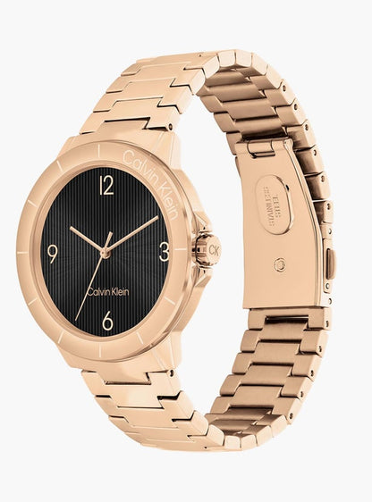 CALVIN KLEIN Ascend Women Analog Watch with Metal Strap - 25100024