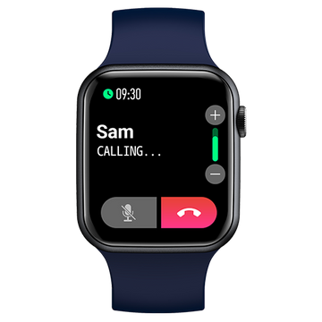 Fire-Boltt Ring Smartwatch with Bluetooth Calling BSW005 BLUE