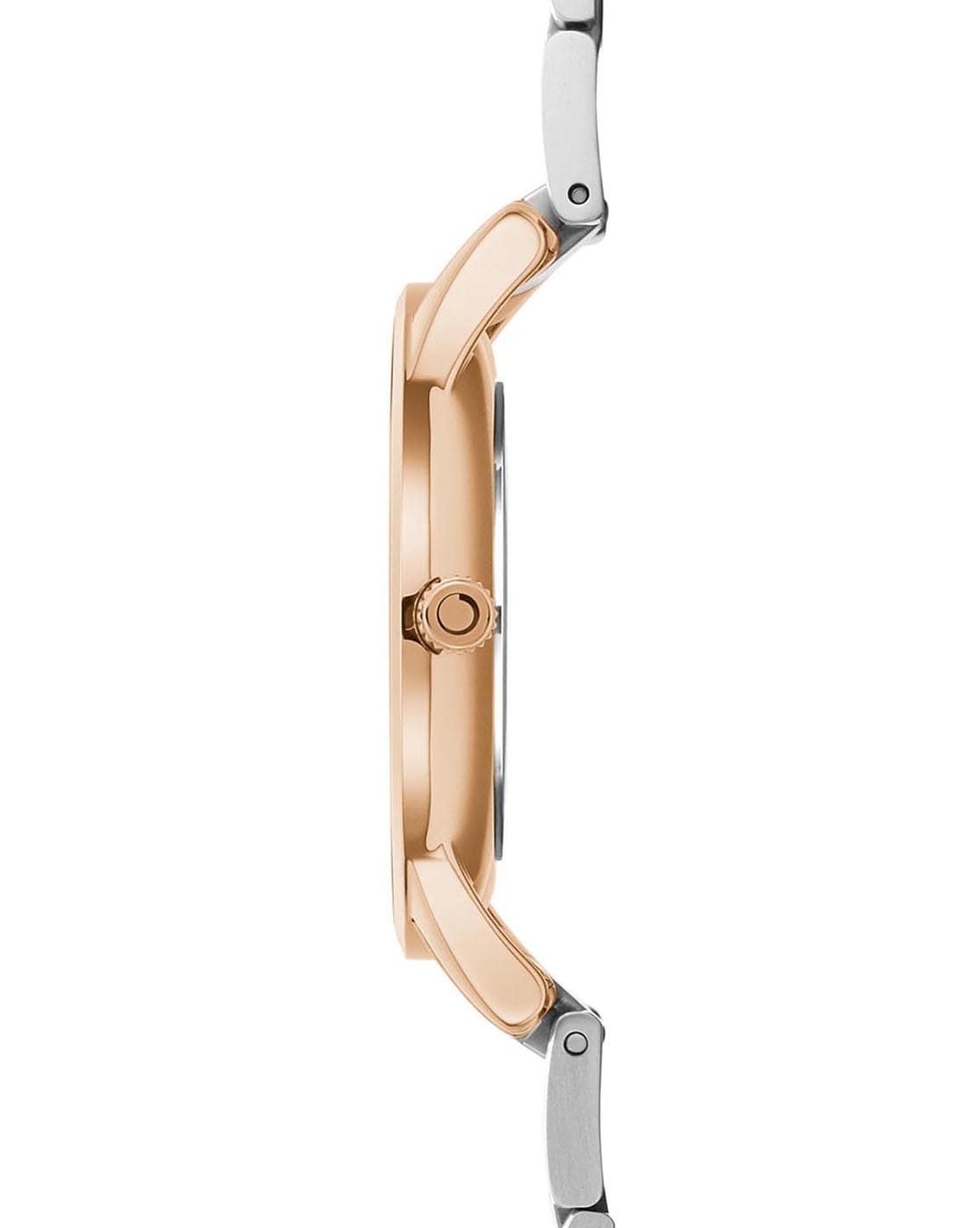 OBAKU Dual-Tone Water-Resistant Analogue Watch V247LXVWSH