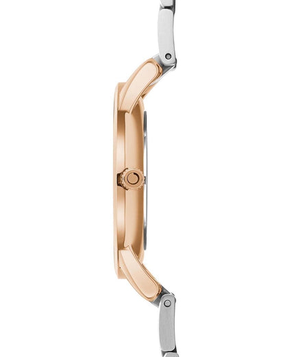 OBAKU Dual-Tone Water-Resistant Analogue Watch V247LXVWSH