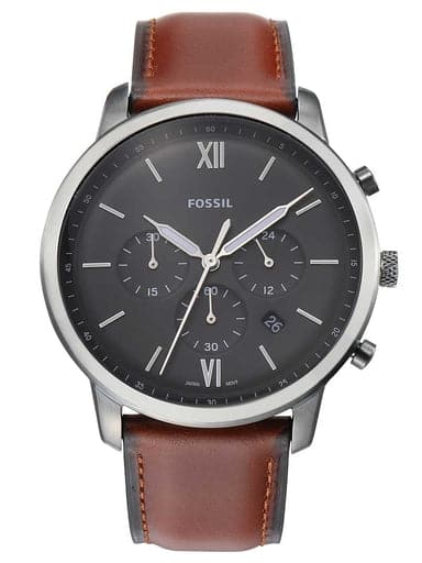 Fossil Neutra Chronograph Amber Leather Watch