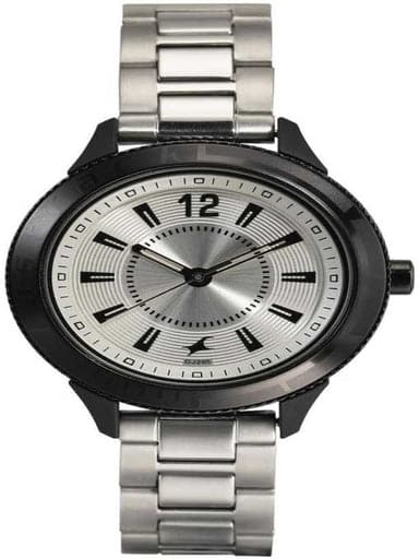 Fastrack Womens Silver Dial Metallic Analogue Watch
