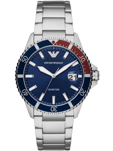 Emporio Armani Blue Dial Watch