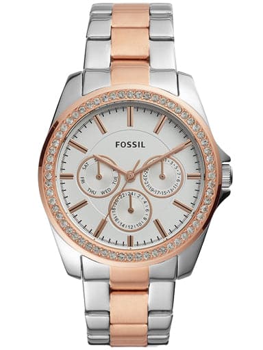 Fossil Janice Multifunction Two-Tone Stainless Steel Watch