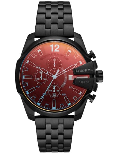 Diesel Baby Chief Chronograph Black Stainless Steel Watch