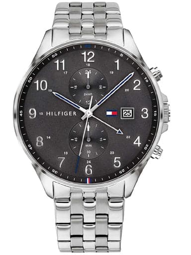 Tommy Hilfiger Black Dial Multifunction Watch