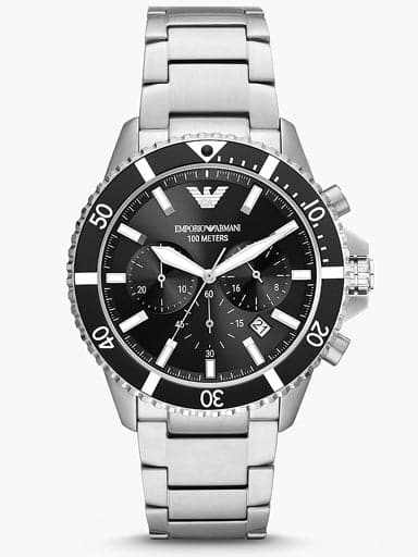 Emporio Armani Black Dial Men'S Watch - Ar11360