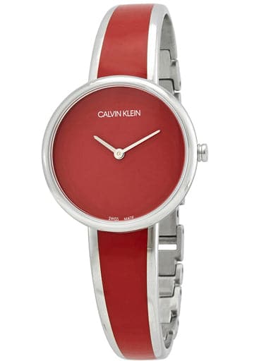 Calvin Klein Seduce Quartz Red Dial K4E2N11P
