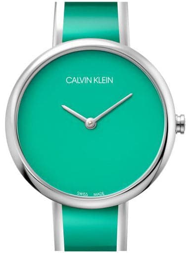 Calvin Klein Seduce Quartz Turquoise Dial K4E2N11L