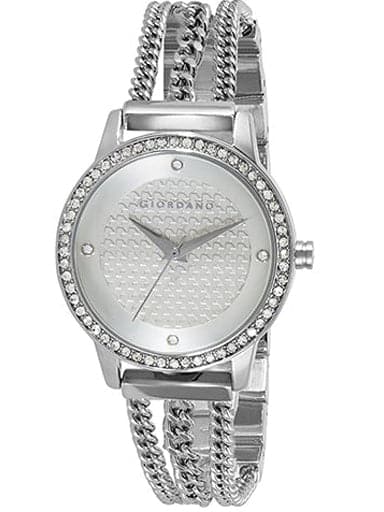 Giordano Silver Dial Women'S Watch Gd-2046-11