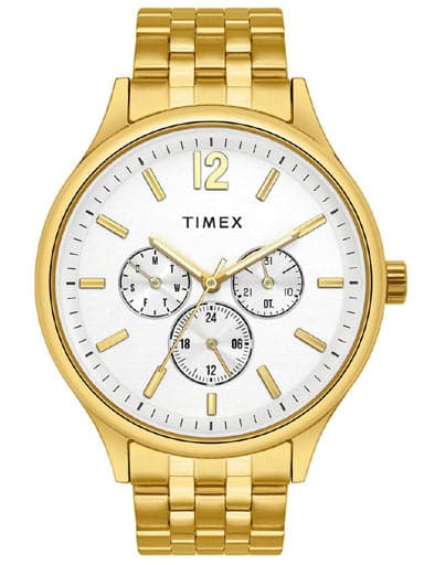 Timex Men'S Silver Dial Watch Tweg18414