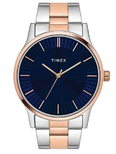 Timex Sleek Blue Dial Watch Tw0Tg8303