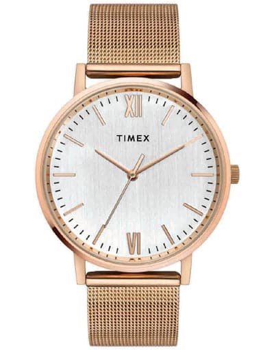 Timex Modern Rose-Gold Plated Watch Tw0Tg8011