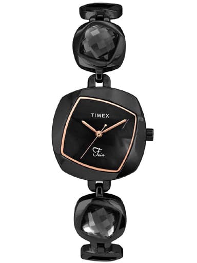 Timex Fria Analog Off White Dial Women'S Watch Twel15003