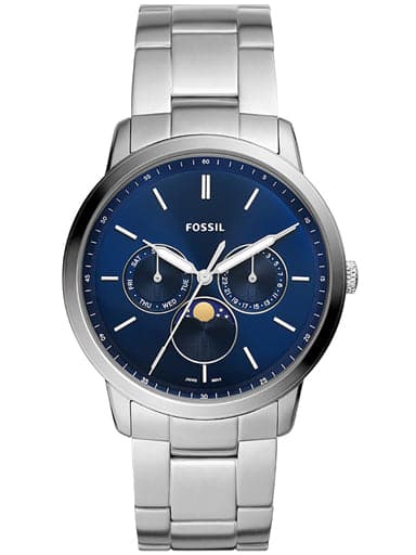 Fossil Neutra Minimalist Multifunction Stainless Steel Watch Fs5907I