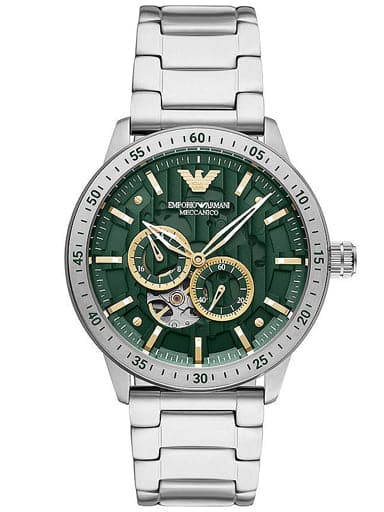 Emporio Armani Automatic Stainless Steel Watch Ar60053