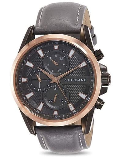 Giordano Multifunctional Grey Dial Men'S Watch 1961-05
