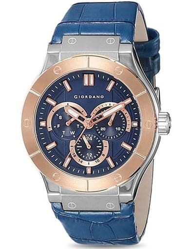 Giordano Men Navy Multifunction Analogue Watch 1776-05