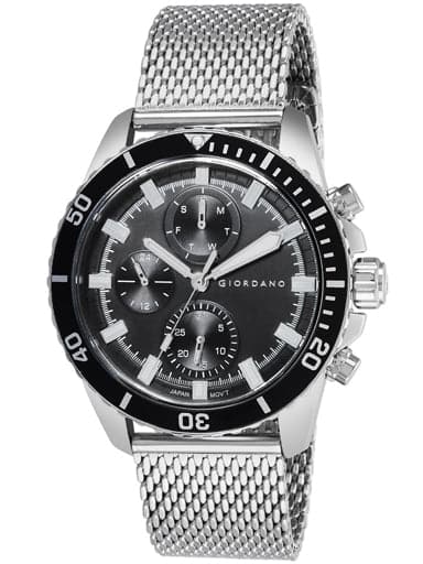 Giordano Multifunctional Black Dial Men'S Watch 1949-11