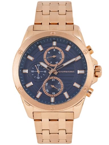 Giordano Multifunction Blue Dial Men'S Watch 1885-44