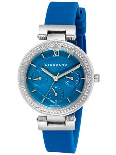 Giordano Women Blue Analogue Watch 2937-02