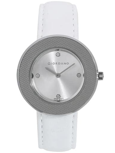 Giordano Womens Silver Dial Analogue Watch Gd-2018-01