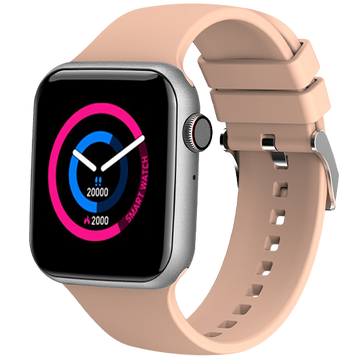 Fire-Boltt Ring Smartwatch with Bluetooth Calling BSW005 BEIGE