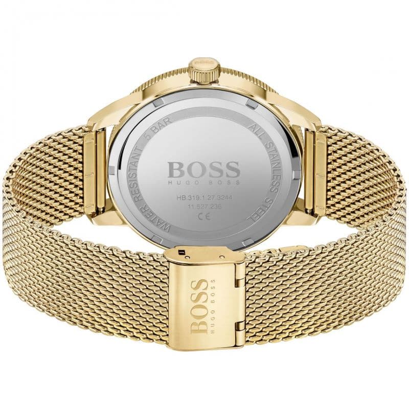 HUGO BOSS Drifter Gold & Black Watch
