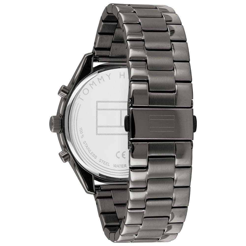 Tommy hilfiger Men Bennett Round Black Watches